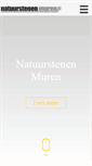 Mobile Screenshot of natuurstenen-muren.nl